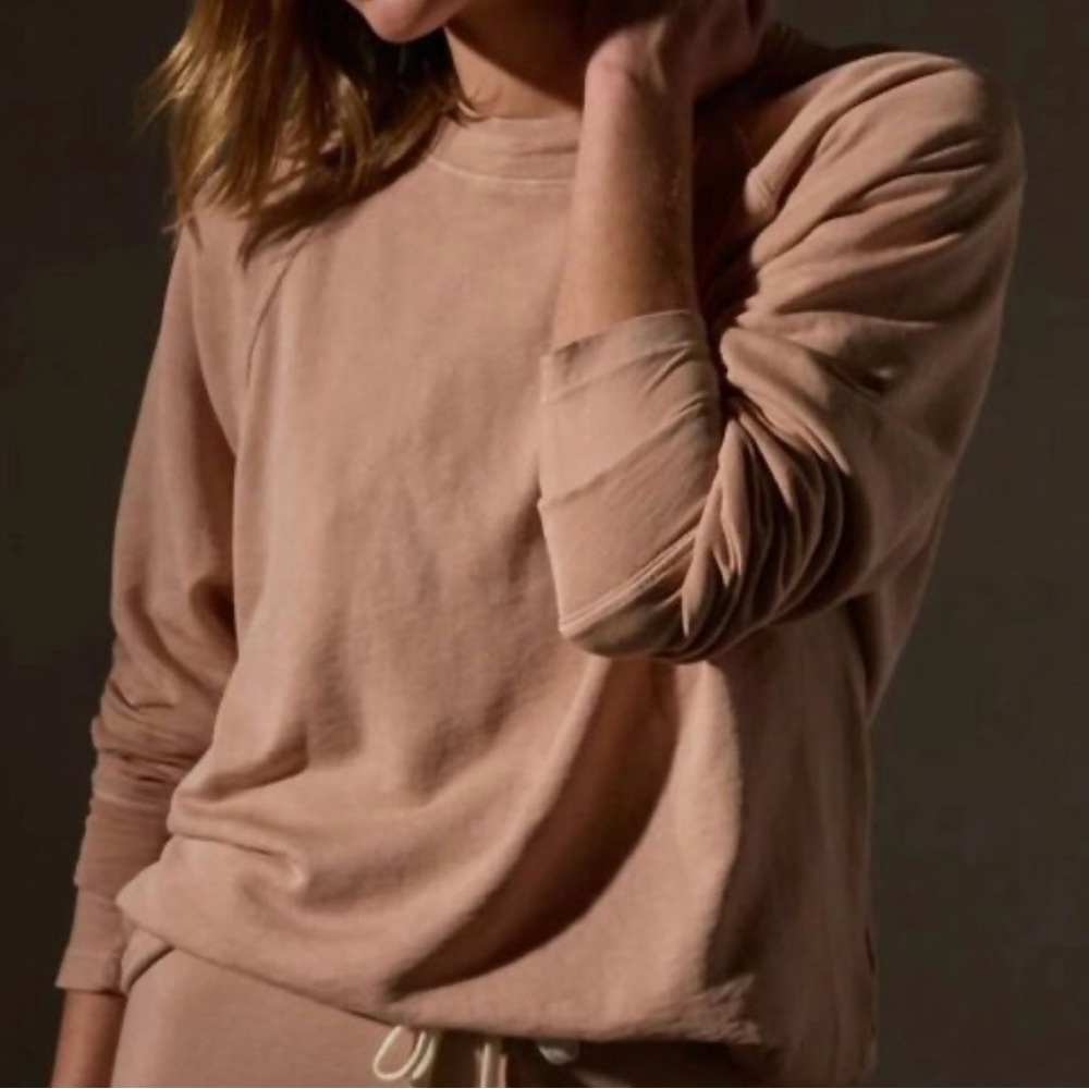 James Perse Vintage French Terry Relaxed Sweatshirt